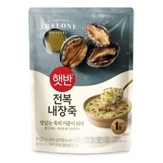 햇반 소프트밀 전복내장죽 420g, 10개