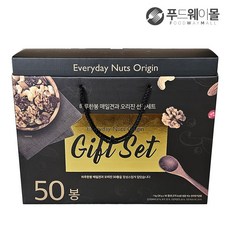 하루한봉 매일견과 오리진 선물세트 20g x 50봉 1box, 단품