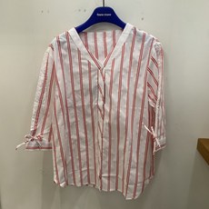 클라이드앤 클라이드 여성 7부 아이보리 루즈핏 블라우스 10000원