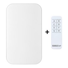 라맥스 IoT 스마트 전등 스위치 1구, RSA-301(IR리모컨으로만제어)+IR리모컨포함, 1개