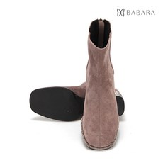 바바라 스웨이드 글리터 부츠 6cm_BBD862GY