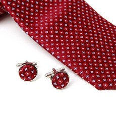 카우스버튼레드커프스