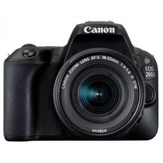 [꼭 사고싶은 상품 dslr카메라 인기순위 15개]캐논 EOS 200D DSLR BODY + 줌렌즈 EF-S 18-55mm F4-5.6 KIT, EOS 200D(블랙), 강추에요!