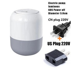 대용량 보관 파우치 경량 진공 압축 가방 방진 정리함 허글 담요, [07] US Plug 220V, 1개