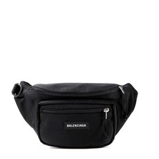 발렌시아가 (567041 9XZ3N 1000) 남성 로고 힙색 19SS