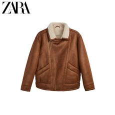 해외 zara 남성 겨울 무스탕 자켓 035-26379