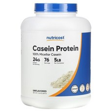 뉴트리코스트 카제인 프로틴 무향 2.3kg, 1개