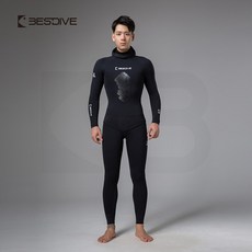 BESTDIVE 분체 카무플라주 딥 잠복해 있다 3MM5MM7MM 자유 고기잡이 보온 하이스판 남성, XXXL