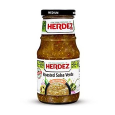 Herdez Roasted Salsa Verde Medium 15.7 Ounce Herdez 로스트 살사 베르데 미디엄 15.7 온스, 445g, 1개