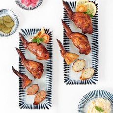 닭날개만두 에어프라이어만두 테바교자 갈비맛 6개입, 1세트, 390g