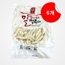 [겨울특가] 세영푸드 달인이 만든 밀 떡볶이 2kg x 6개