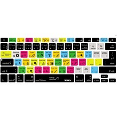 XSKN MacBook MacBook Air & MacBook Pro 13 " 15" 17 용 Adobe Photoshop 키보드 실리콘 스킨 커버, 1, 단일옵션