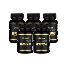 남성활력제 다비드 블랙마카, 60정, 5개