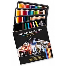 Prismacolor 1794654 프리미어 혼합 미디어 세트 컬러 연필-아트 Stix- 연필 깎기 다양한 색상 79- 카