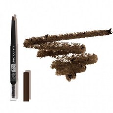 L.A. COLORS LA 색상 브로이 와이 브로우 펜슬 웜 브라운 3 pcs, 단일상품, 단일상품