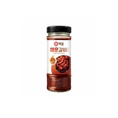 CJ 집밥반찬 고기양념 소스 대용량 업소용 만능 식자재 백설 매운갈비양념 화끈하게 매운맛 490g