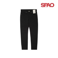 스파오 스파오 남성 테이퍼드 진 (Black)_SPTJ749C26