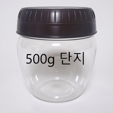 SD 항아리 플라스틱 단지 (500G) 깍두기통 김치통 고추장통 된장통, 30개