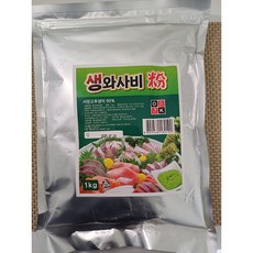 90% 와사비분말 대용량 업소용, 1개, 1kg