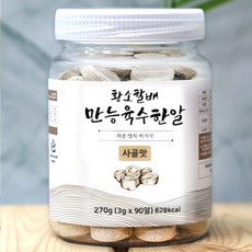 황소할배 만능 육수한알 사골맛 3.5g x 90알 코인 동전 고체 멸치육수 조미료, 1개, 270g