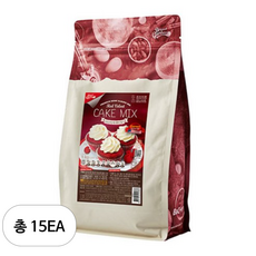 브레드가든 부드러운 레드벨벳 머핀믹스, 1kg, 15개
