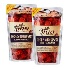 칸타타 아이스 롯데 아이스헤이즐넛향 (230ml x50팩) box, 230ml, 50개