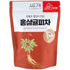 쌍계 홍삼귤피차 20T, 1