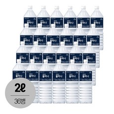 지리산물하나 생수 2L 36개, 단일상품