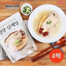 참이맛 영양 삼계탕 1kg 올타쿡, 4팩