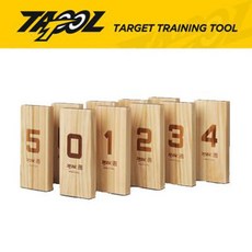 무토 타툴 목재 도미노패드 30개 세트 최재도 태권도도구수련원, 한세트