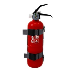 차량용 소화기 KFI인증 국가검증, 레드+그레이 스트랩, 1개, 0.7kg