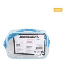 T1_(set)3000투명파우치(소) 10개_L/N:F4+44B4FA ; 화장품 메이크업 소품 세면가방 PVC TN1B14