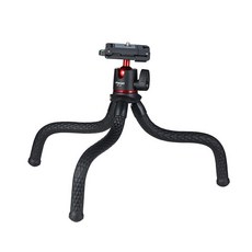 울란지 MT 11 유연한 낙지 삼각대 스탠드 1/4 인치 나사 스마트 폰 DSLR SLR 카메라 용 2 in 1 디자인 조정 볼 헤드|라이브 삼각대|, 1개, CHINA, 단일