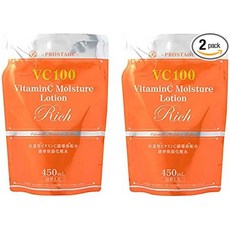 일본직발송 6. 나추리아 내츄리아 프로 스테이지 VC100 모이스처 로션 450ML 화장수 리필용 2개 세트 B09G, One Size, One Color