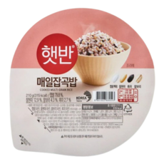햇반 매일 잡곡밥, 210g, 3개