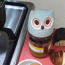 아날로그 쿠킹 타이머 부엉이 주방용타이머, 1개