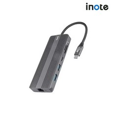 INOTE 아이노트 TCH65P C타입 9in1 멀티허브 썬더볼트4 지원