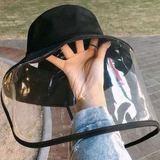 LAONONG 봄 가을 투명 보호막 바람막이 모자6699988877