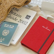 [천삼백케이] [제이로그] 한 달 살기 다이어리 (만년 쁘띠 바인더), 초코브라운