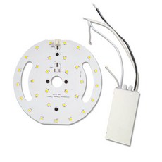 MD 원형 직부 모듈 세트 15W 백색 리폼 교체 LED, 백색 6500K, 1개 - led칩