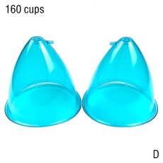 마사지 킹사이즈 엉덩이 리프팅 기계 유방 확대 진공 흡입 컵 마사지기 강화, 03 160 cups