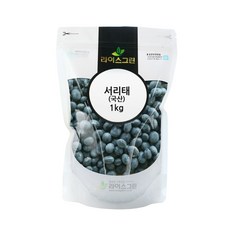 라이스그린 서리태( 국산) 1kg 2024년산, 1개