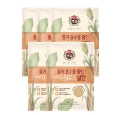 호호몰 CJ자일로스 브라운설탕1kg -몸에 흡수를 줄인 자일로스 설탕-, 5개