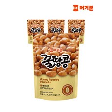 머거본 견과류 간식 안주 사이즈업 꿀땅콩 300g x 4봉, 선택/단일상품 - 금땅콩