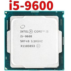 인텔 코어 i5-9600kf 9400 9600 F K i7 9700KF 9700 i3 9100f 3.7GHZ 사용 6 스레드 CPU 프로세서 9M 95W LGA 1151, i5 9600, 1개