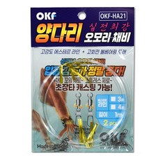 OK피싱 한치낚시 에스테르 양다리채비(2개입) 오모리