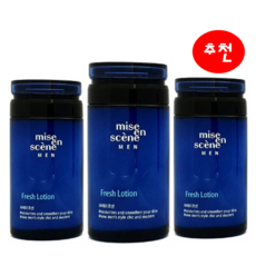 호호몰 미쟝센 맨 프레시 로션140ml, 3개