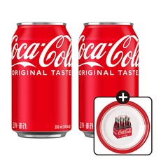 코카콜라 + 접시, 350ml, 24개