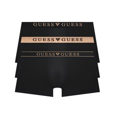 게스 언더웨어 젠틀 골드 드로즈 3PACK (BK)