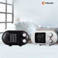 툴콘 PTC 미니 팬히터, TP-800D, White
